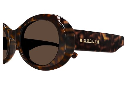 Solglasögon Gucci GG1587S 002 Runda Havana