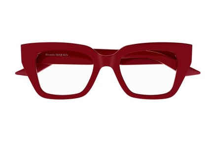 Glasögon Alexander McQueen AM0453O 003 Cat Eye Röd