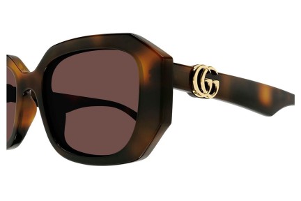 Solglasögon Gucci GG1535S 002 Rektangulära Havana