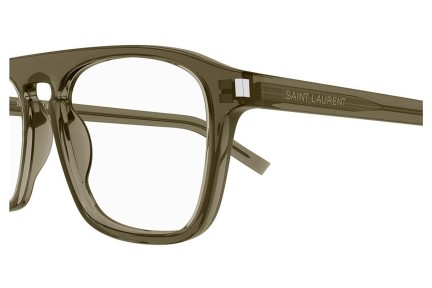 Glasögon Saint Laurent SL157 006 Fyrkantig Brun