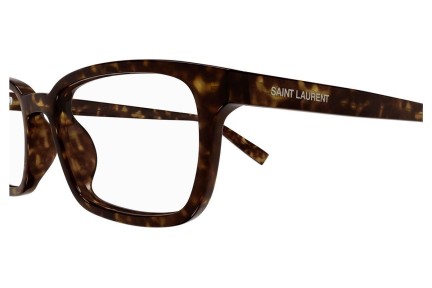 Glasögon Saint Laurent SL671 002 Fyrkantig Havana