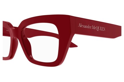 Glasögon Alexander McQueen AM0453O 003 Cat Eye Röd