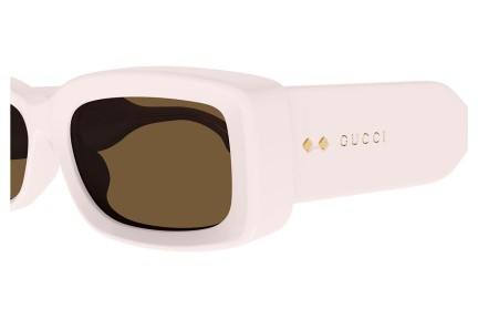 Solglasögon Gucci GG1528S 003 Fyrkantig Beige