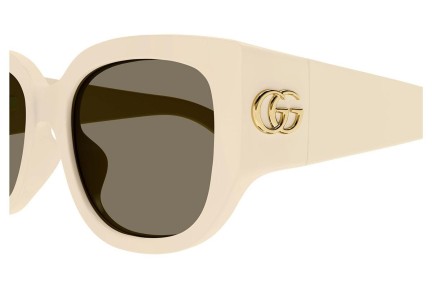 Solglasögon Gucci GG1599SA 004 Oval Beige