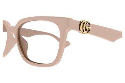 Glasögon Gucci GG1537OK 003 Fyrkantig Beige