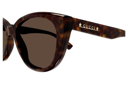 Solglasögon Gucci GG1588S 002 Cat Eye Havana