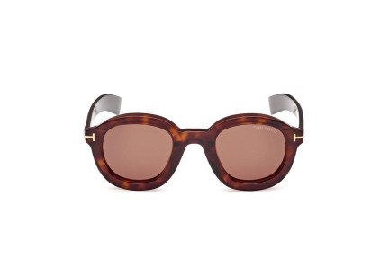 Solglasögon Tom Ford FT1100 52E Runda Havana