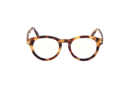 Glasögon Tom Ford FT5940-B 053 Runda Havana