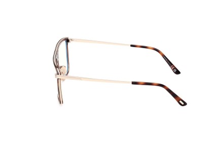 Glasögon Tom Ford FT5944-B 056 Flat Top Havana