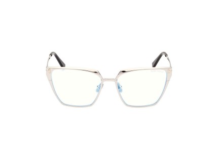 Glasögon Tom Ford FT5945-B 016 Fyrkantig Silver