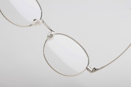 Glasögon OiO by eyerim Luna Silver Polarized Oval Silver