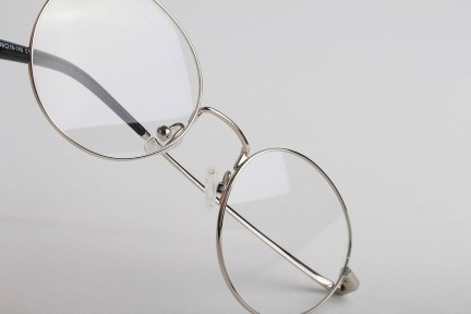 Glasögon OiO by eyerim Luna Silver Polarized Oval Silver