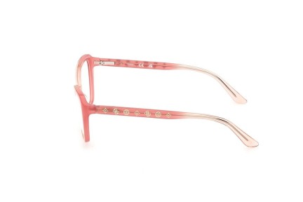 Glasögon Guess GU50115 074 Cat Eye Rosa