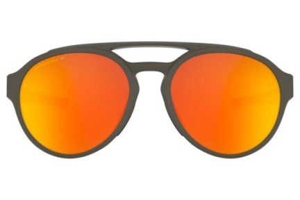 Solglasögon Oakley Forager OO9421-07 PRIZM Polarized Runda Grå