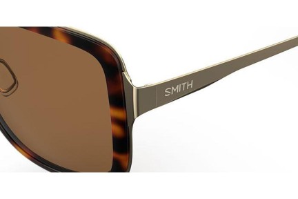 Solglasögon Smith AVELINE 086/L5 Polarized Fyrkantig Havana