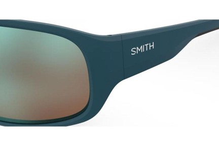 Solglasögon Smith SPINNER QM4/QG Polarized Enkel Lins | Shield Blå