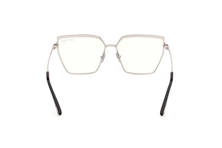 Glasögon Tom Ford FT5946-B 016 Fyrkantig Silver