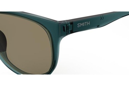 Solglasögon Smith LAKESHASTA QM4/L7 Polarized Runda Blå