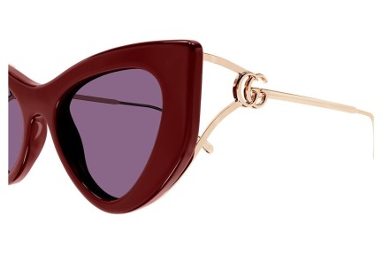 Solglasögon Gucci GG1565S 004 Cat Eye Röd