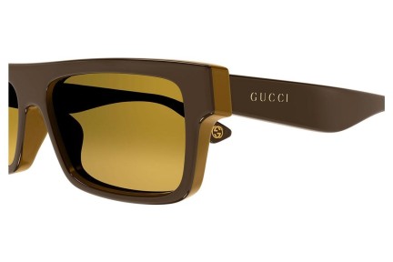 Solglasögon Gucci GG1616S 002 Fyrkantig Brun