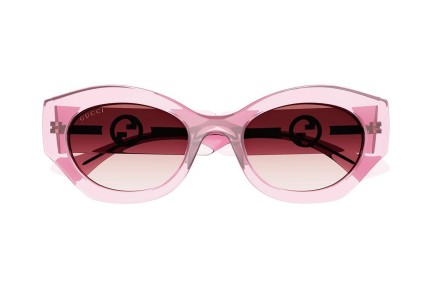 Solglasögon Gucci GG1553S 003 Oval Rosa