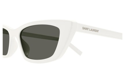 Solglasögon Saint Laurent SL277 011 Cat Eye Vit