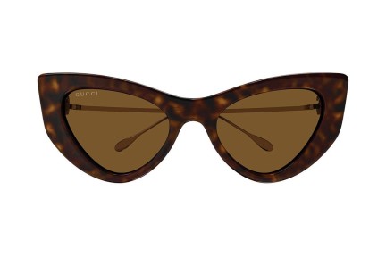 Solglasögon Gucci GG1565S 002 Cat Eye Havana