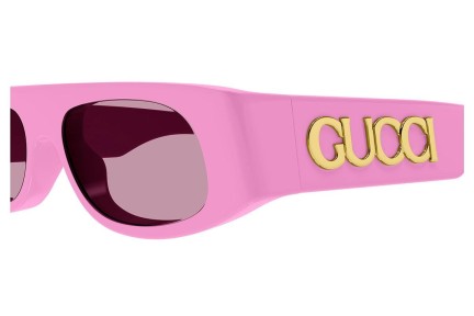 Solglasögon Gucci GG1771S 008 Rektangulära Rosa