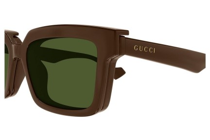 Solglasögon Gucci GG1543S 002 Rektangulära Brun