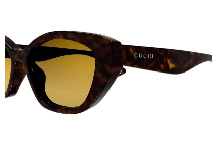 Solglasögon Gucci GG1638S 002 Cat Eye Havana