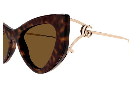 Solglasögon Gucci GG1565S 002 Cat Eye Havana