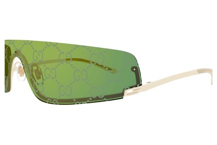 Solglasögon Gucci GG1561S 003 Enkel Lins | Shield Vit