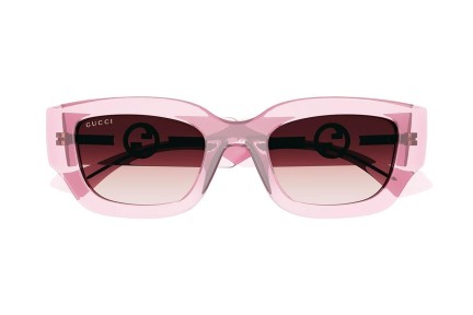 Solglasögon Gucci GG1558SK 003 Fyrkantig Rosa