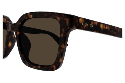 Solglasögon Gucci GG1582SK 002 Fyrkantig Havana