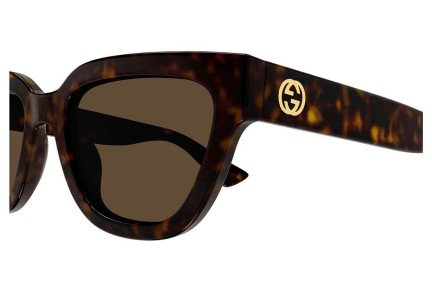 Solglasögon Gucci GG1578S 002 Cat Eye Havana