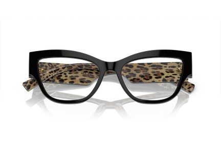 Glasögon Dolce & Gabbana DG3378 3299 Cat Eye Svart