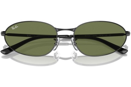 Solglasögon Ray-Ban RB3734 002/B1 Oval Svart