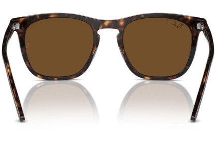 Solglasögon Ray-Ban RB2210 902/57 Polarized Fyrkantig Havana