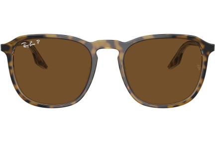 Solglasögon Ray-Ban RB2203 139357 Polarized Fyrkantig Havana