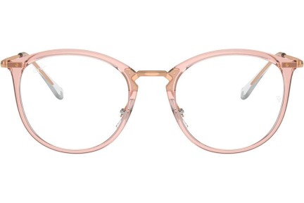 Glasögon Ray-Ban RX7140 8335 Runda Rosa