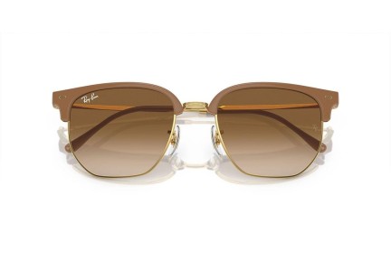 Solglasögon Ray-Ban New Clubmaster RB4416 672151 Browline Beige