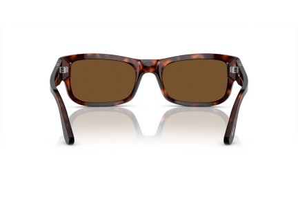 Solglasögon Persol PO3326S 24/57 Polarized Rektangulära Havana