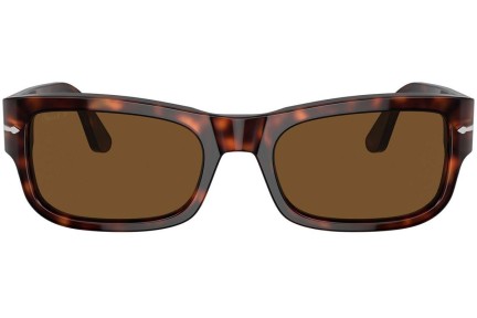 Solglasögon Persol PO3326S 24/57 Polarized Rektangulära Havana