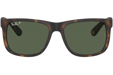 Solglasögon Ray-Ban Justin RB4165 865/9A Polarized Fyrkantig Havana