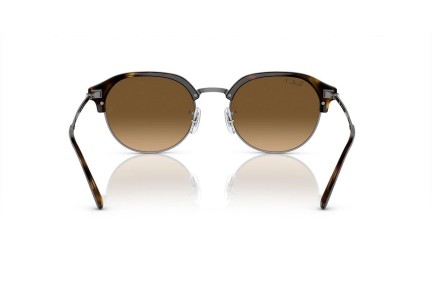 Solglasögon Ray-Ban RB4429 710/M2 Polarized Oval Havana