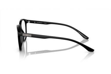 Glasögon Emporio Armani EA3229 5001 Runda Svart