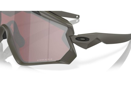 Solglasögon Oakley Wind Jacket 2.0 OO9418 941826 Enkel Lins | Shield Grön