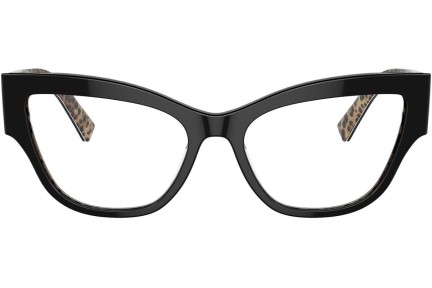 Glasögon Dolce & Gabbana DG3378 3299 Cat Eye Svart