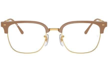 Glasögon Ray-Ban New Clubmaster RX7216 8342 Browline Beige