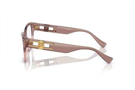 Glasögon Versace VE3347 5435 Fyrkantig Rosa